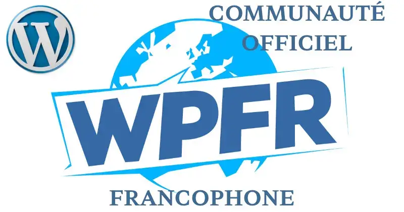 Le logo de la communauté française de WordPress